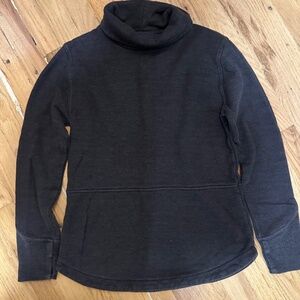 Wild Rye Tallac Turtleneck, Black Bean size 0